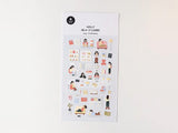 In The Library Sticker Sheet 1143