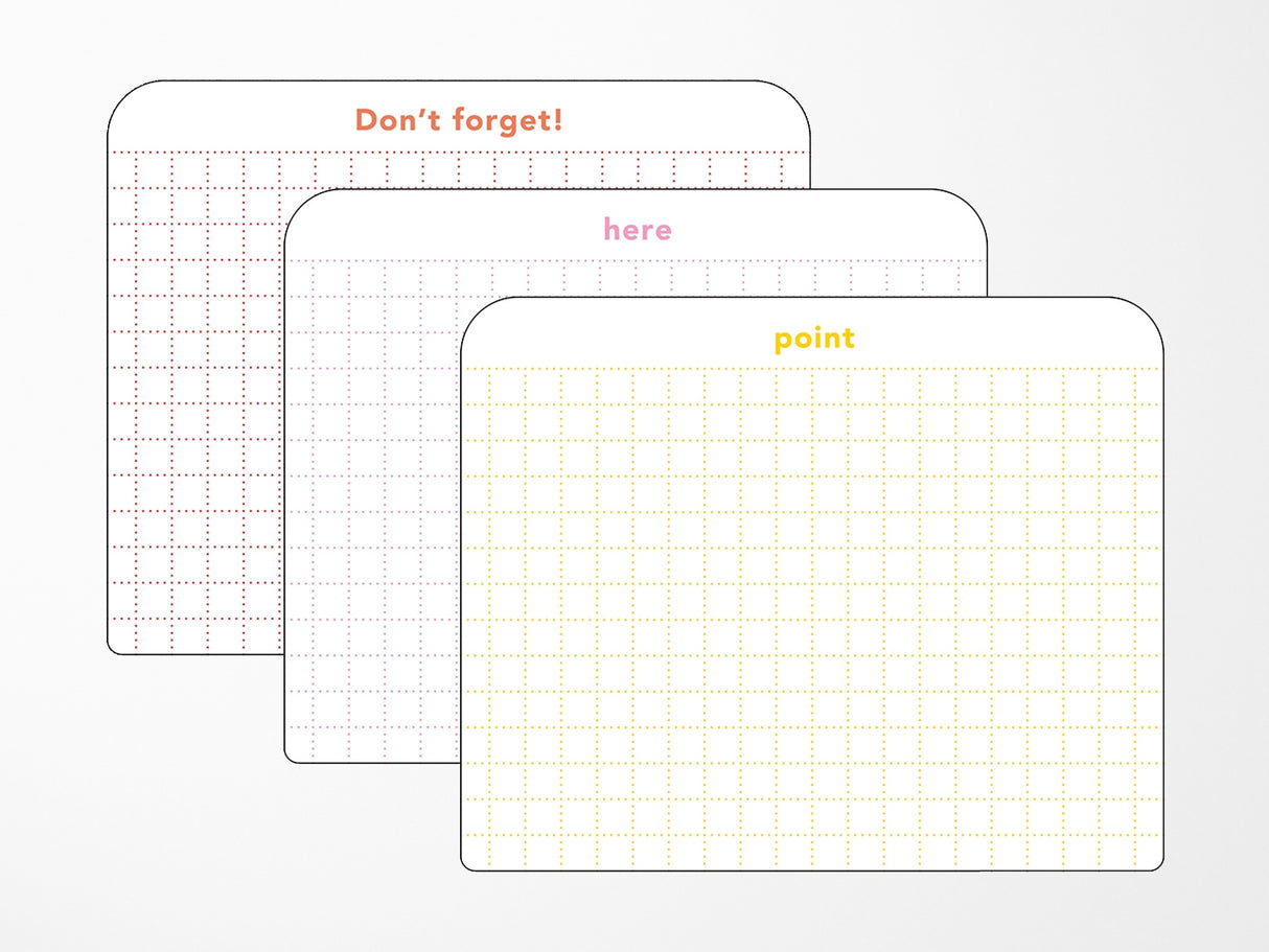 Isshoni Translucent To Do Sticky Notes