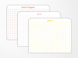 Isshoni Translucent To Do Sticky Notes