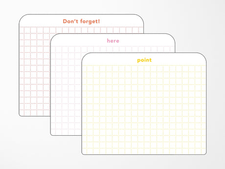 Isshoni Translucent To Do Sticky Notes
