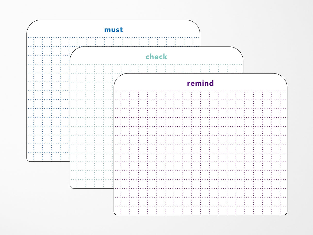 Isshoni Translucent To Do Sticky Notes