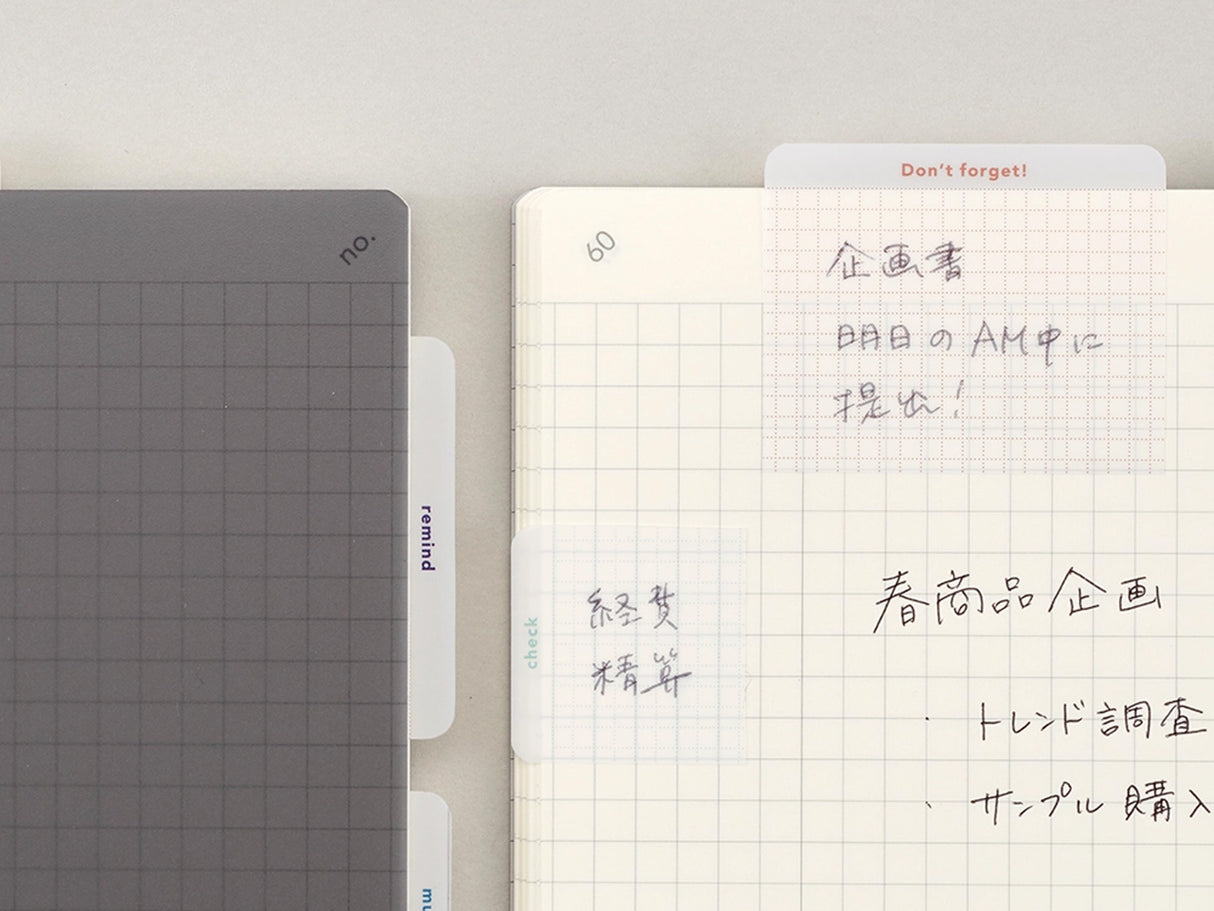 Isshoni Translucent To Do Sticky Notes