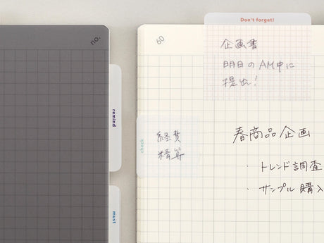 Isshoni Translucent To Do Sticky Notes - Small Blue