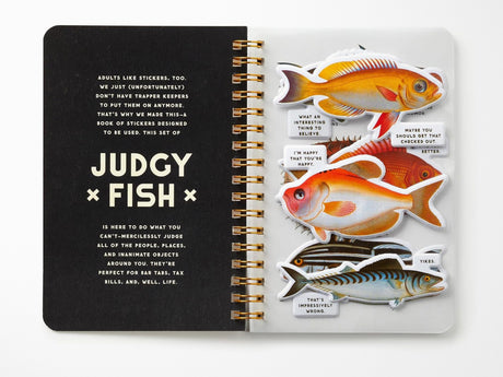 Judgy Fish Sticker Book