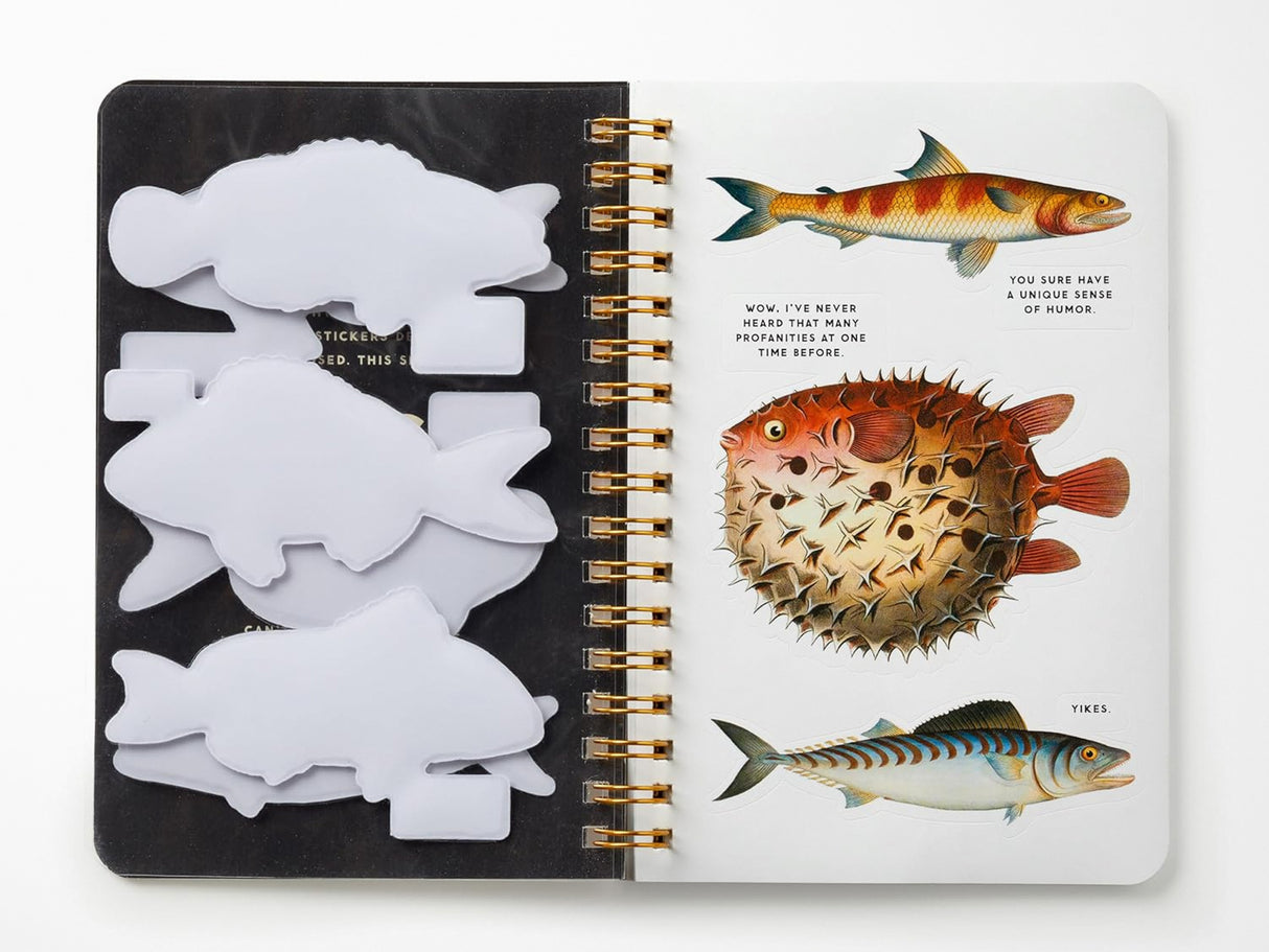 Judgy Fish Sticker Book