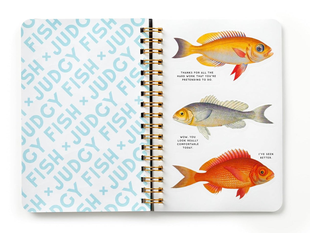 Judgy Fish Sticker Book