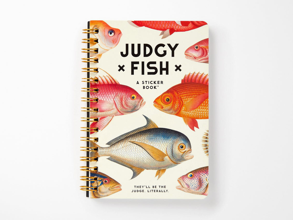 Judgy Fish Sticker Book