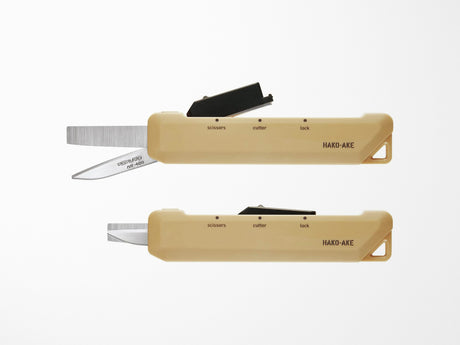 KOKUYO Hakoake 2Way Cutter + Mini Scissors
