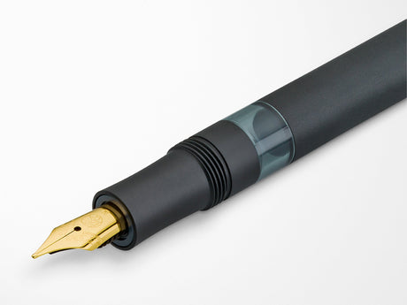 Kaweco AL Sport Piston Black and Gold Fountain Pen
