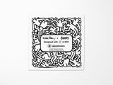 Keith Haring Earth Vinyl Sticker