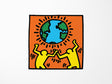 Keith Haring Earth Vinyl Sticker