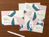 Kimagure Panda Letter Pad