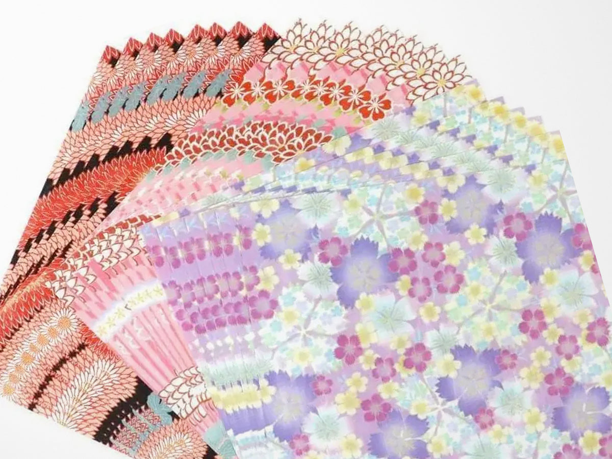 Kimono Floral Washi Paper Pack