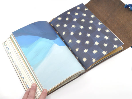 Kingfisher One of a Kind Leather Journal