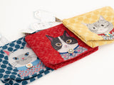 Kusuguru Japan Honey Bean Jacquard Pouch