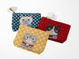 Kusuguru Japan Honey Bean Jacquard Pouch