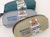 Kusuguru Japan Nekomaruke Zipper Pencil Case