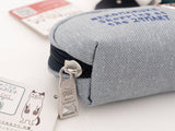 Kusuguru Japan Nekomaruke Zipper Pencil Case
