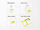 Laconic Fieldpad Clip Folio