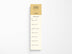 Laconic Style Bookmark
