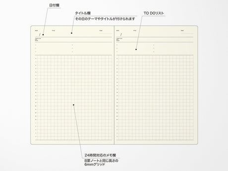 Laconic Style Notebook - Daily