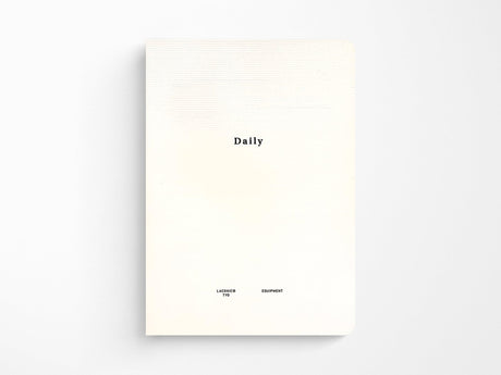 Laconic Style Notebook - Daily