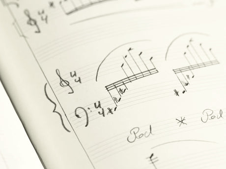 Leuchtturm 1917 Music Notebook with Staves