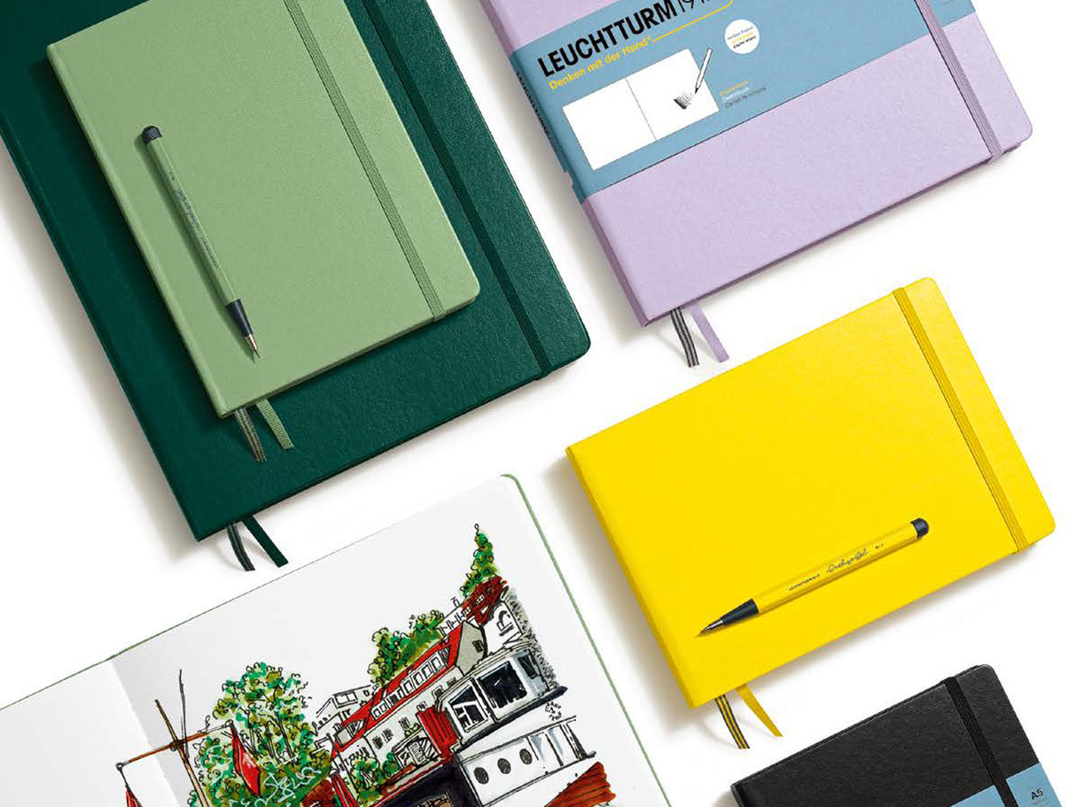 Leuchtturm 1917 Sketchbook - Forest Green