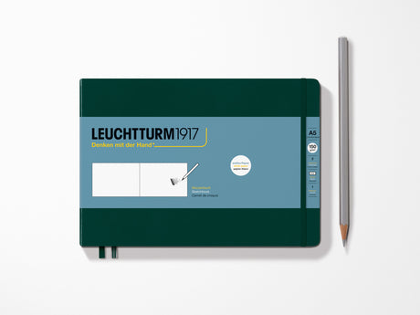 Leuchtturm 1917 Sketchbook - Forest Green