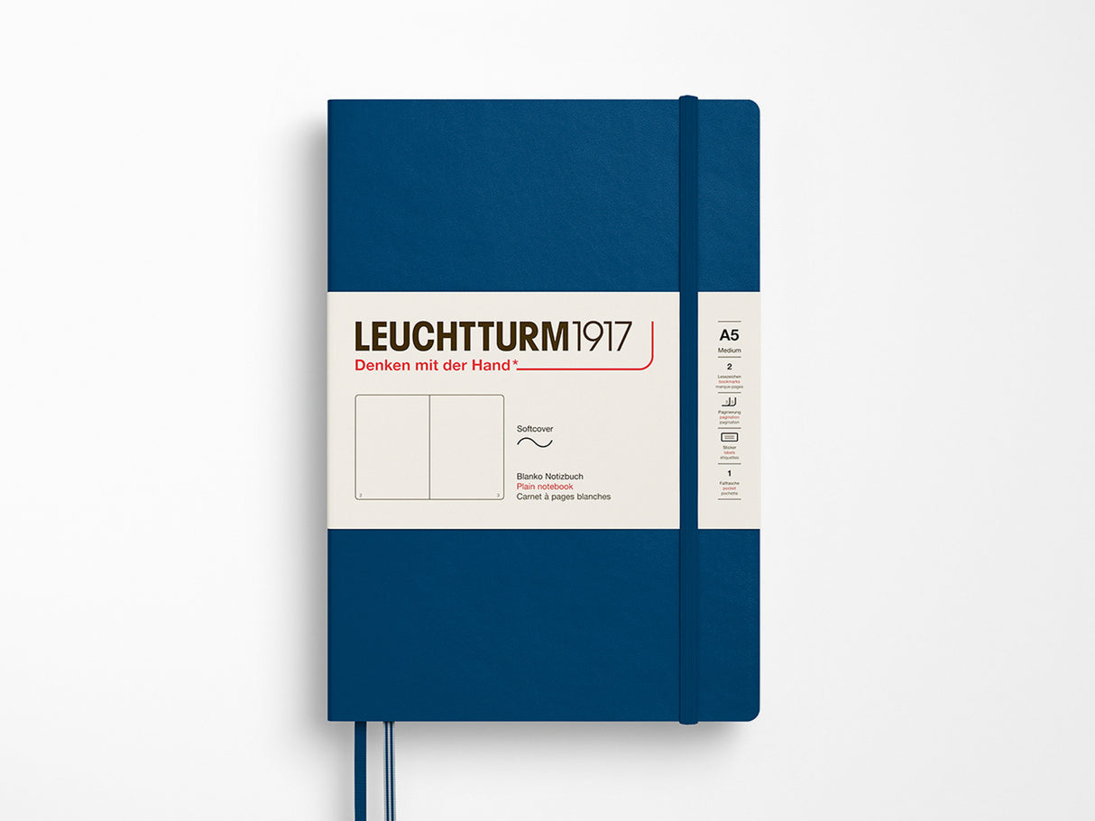 Leuchtturm 1917 Soft Cover Notebook - Indigo