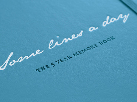Leuchtturm 1917 Some Lines a Day - 5 Year Journal - Lilac