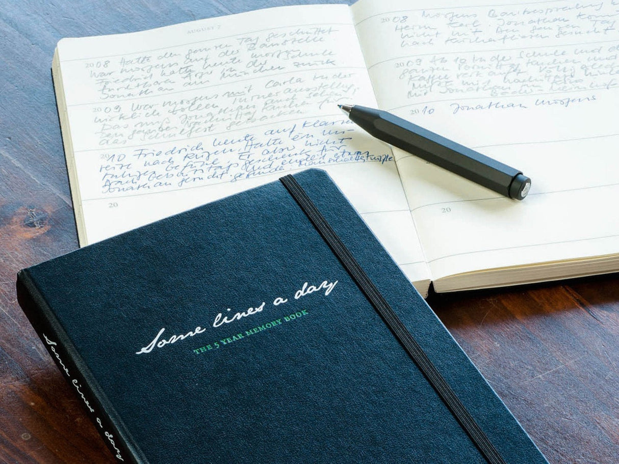 Leuchtturm 1917 Some Lines a Day - 5 Year Journal - Lilac