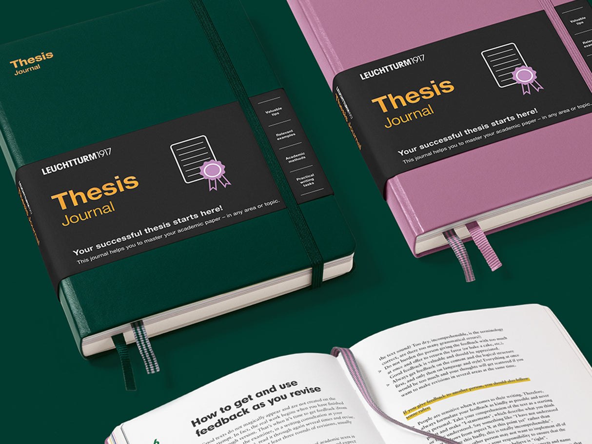 Leuchtturm 1917 Thesis Journal - Forest Green