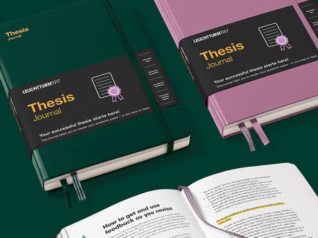 Leuchtturm 1917 Thesis Journal - Forest Green