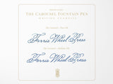 Limited Edition Aluminum Carousel Fountain Pen - Harlequin Dream