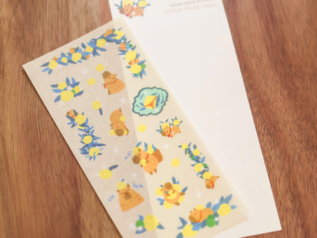Little Yuzu Thief Sticker Sheet