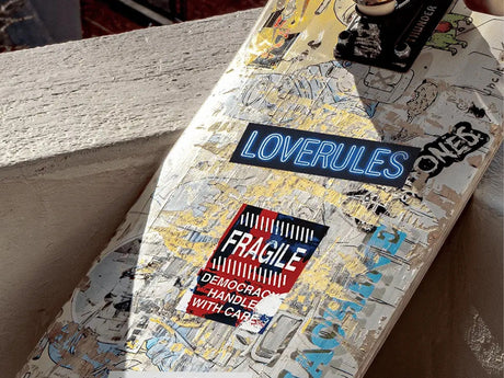 Loverules By Hank Willis Thomas Vinyl Sticker
