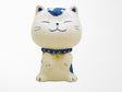 Lucky Cat Washi Figurine - Large Blue