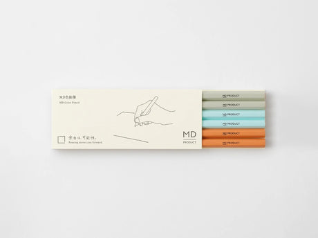 MD Color Pencils 6 Piece Set