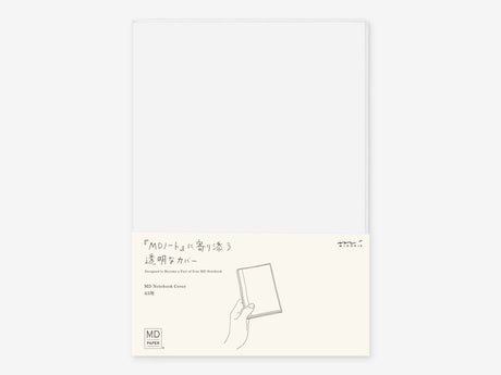 MD Notebook Cover A5 Clear A
