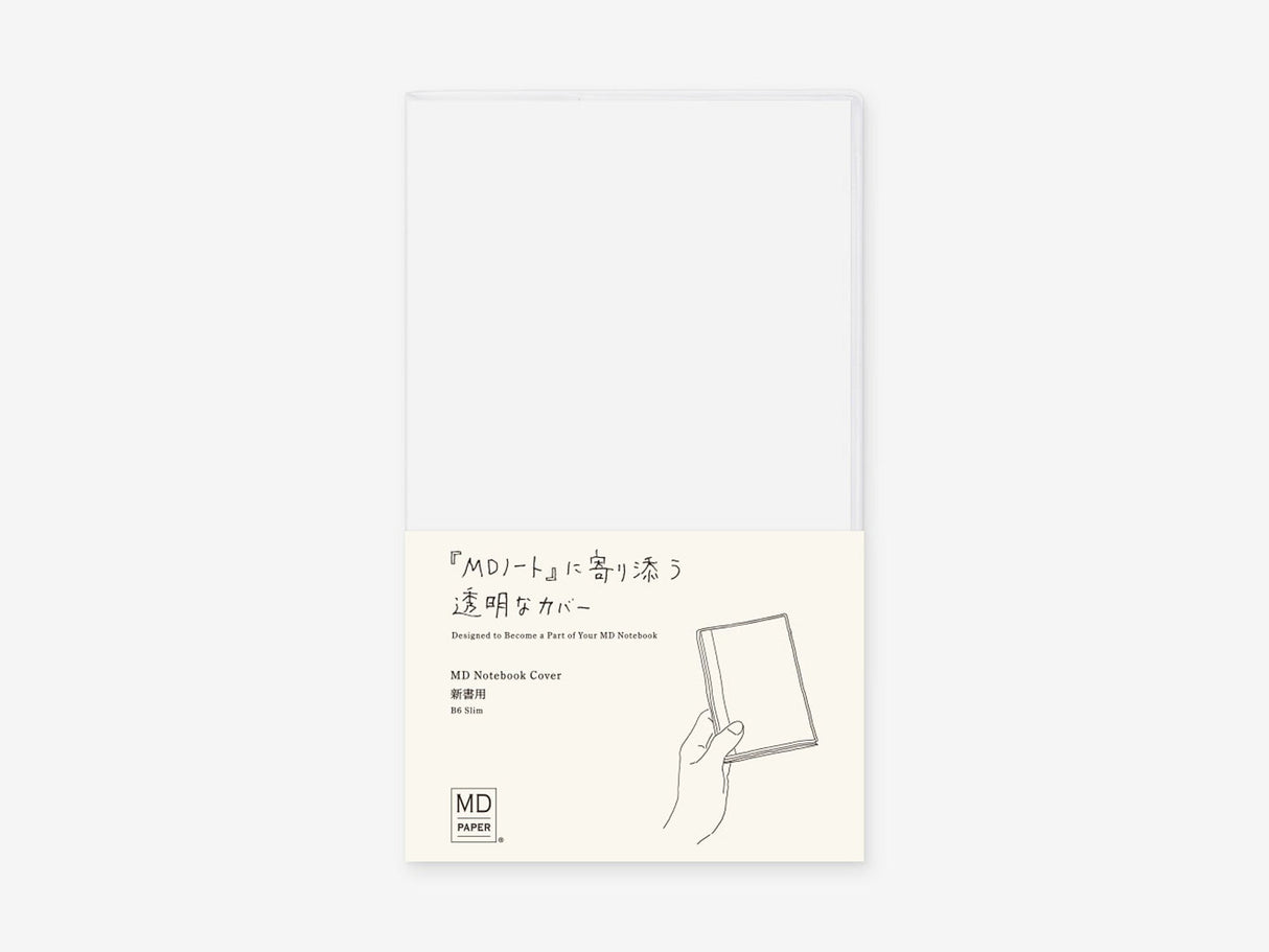 MD Notebook Cover B6 Slim Clear A