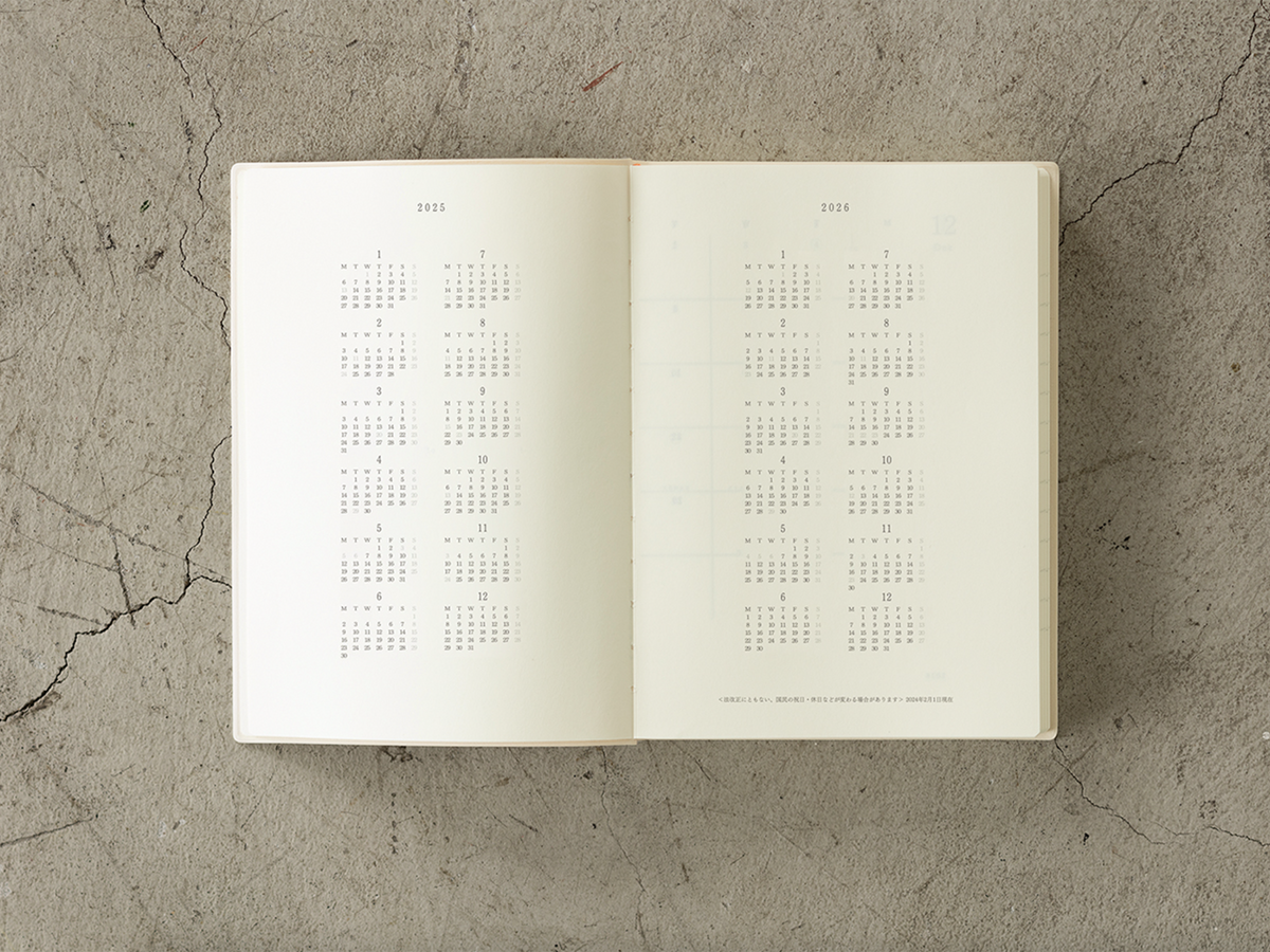 MD Notebook Diary 1 Day 1 Page 2027 - A5