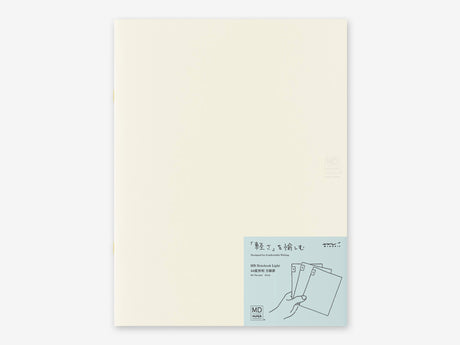 MD Notebook Light A4 Grid Set of 3*