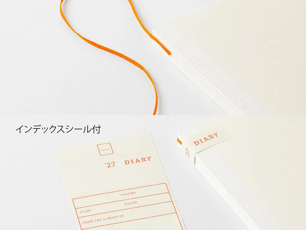 MD Notebook Monthly Diary B6 Slim 2027