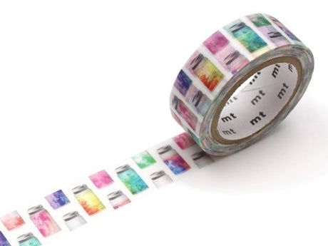 MT Masking Tape - 15 mm Colorful Jar