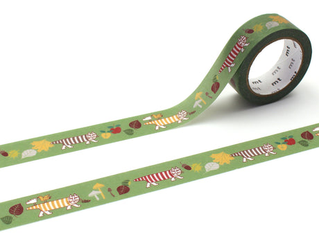 MT Masking Tape - 15 mm Lisa Larson Autumn Mikey