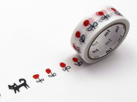 MT Masking Tape - Makoto Matsubayashi Black Cat