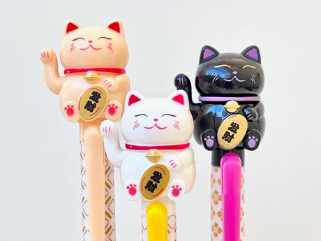 Maneki Neko Cat Gel Pen