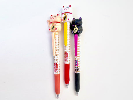 Maneki Neko Cat Gel Pen