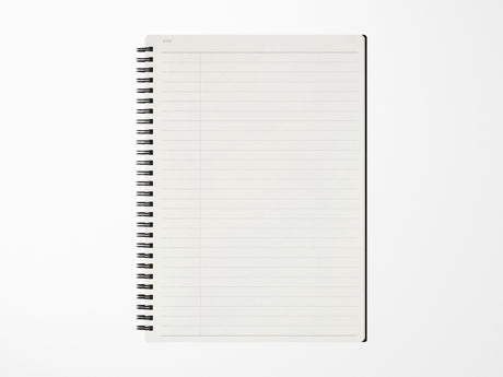 Maruman Mnemosyne Notebook N175 - A5 8mm Lined with Vertical Divider